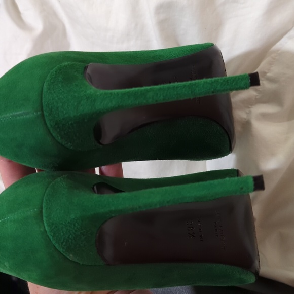 Saint Laurent YSL | suede stiletto pump - Picture 8 of 13